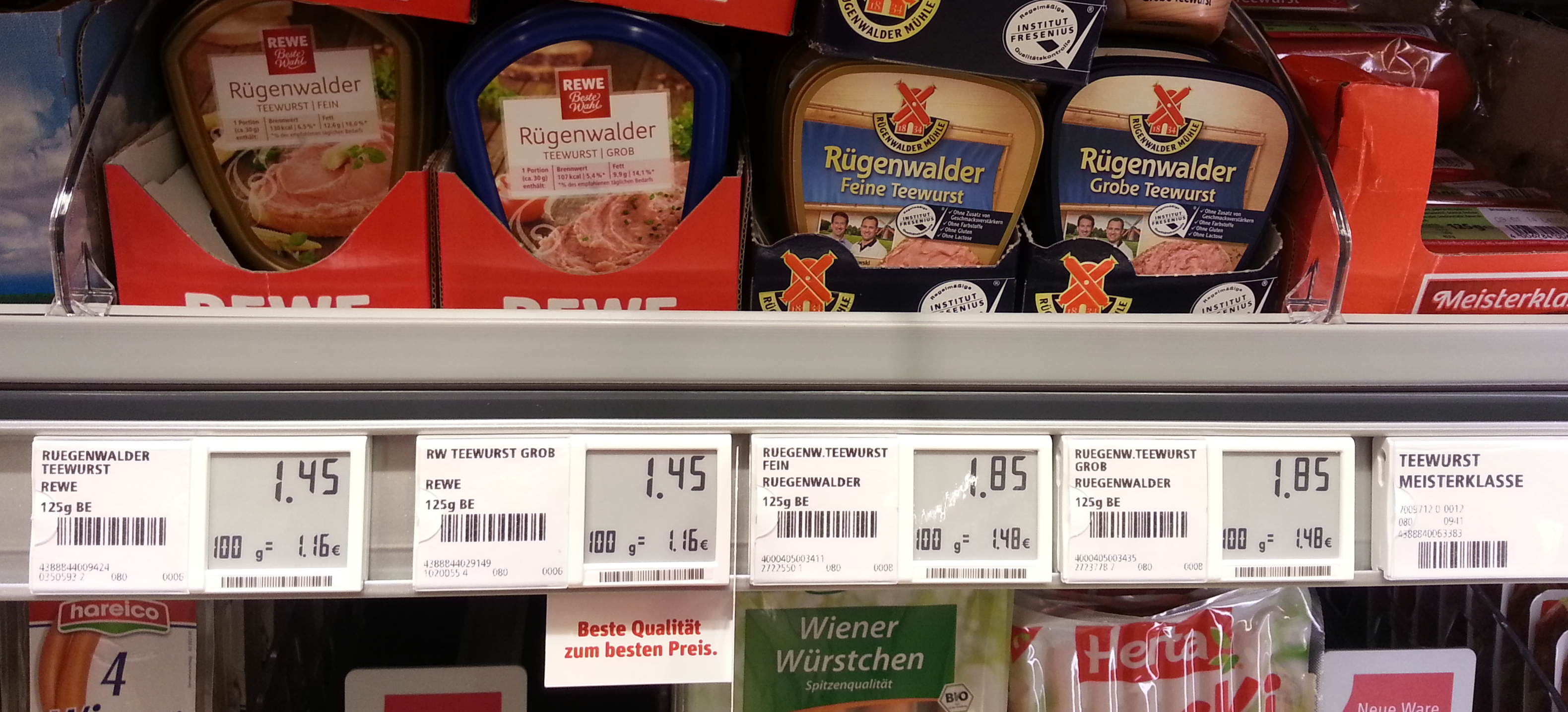 Digitale Preisschilder – ein Problem für den Verbraucher?