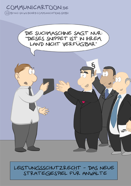 Mit dem Leistungsschutzrecht verlieren alle