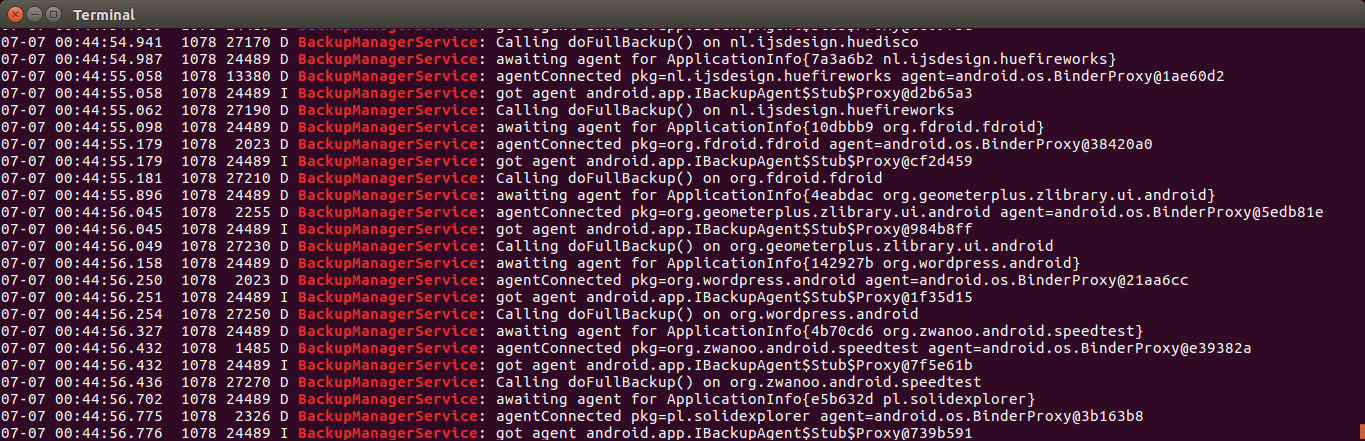 Backup & Restore bei Android ohne Root mit ADB